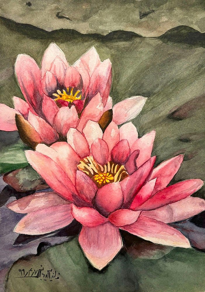 faniaartstudio watercolour painting
